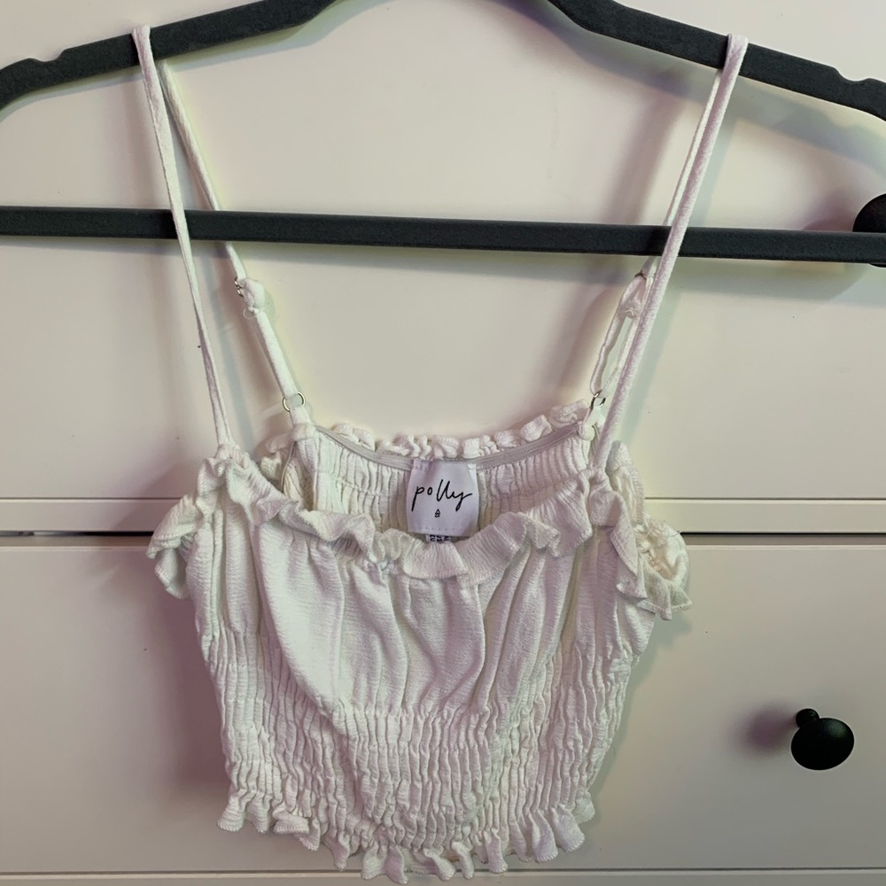 Princess Polly white tank top